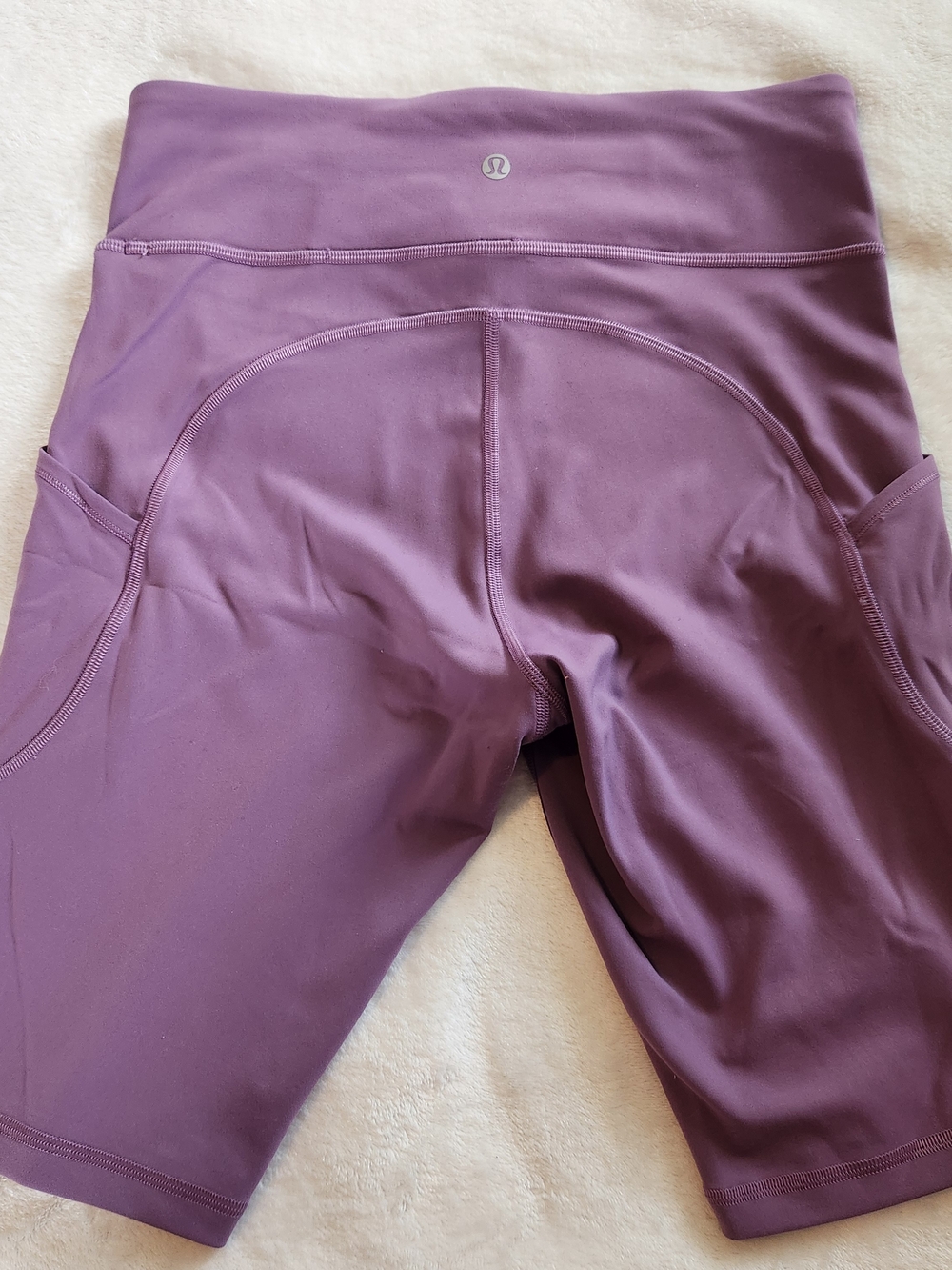 Lululemon Invigorate High-Rise Short 10" Grape Mauve Size 8